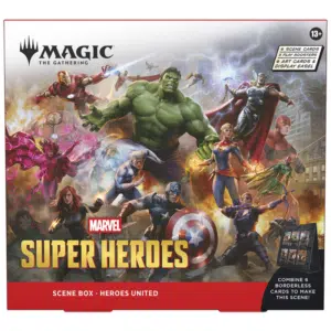 MTG - Marvel Super Heroes Scene Box Pack VILLAINS UNLEASHED + HEROES UNITED